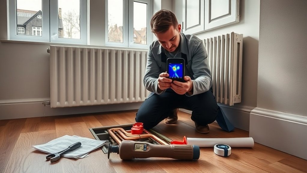 Central Heating Leak Detection Hoxton N1 in Staines-upon-Thames